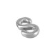 Colgante de Acero Inoxidable 304 Letra ´´S´´ 22mm (Ø2mm)