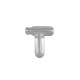 Ανοξείδωτο Ατσάλι 304 Μοτίφ Γράμμα "T" 22mm Ø~2mm