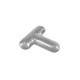 Stainless Steel 304 Pendant Letter "T" 22mm Ø~2mm