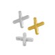 Stainless Steel 304 Pendant Letter "X" 22mm Ø~2mm