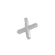 Lettera Pendente in Acciaio Inossidabile 304 X 22 mm Ø~2 mm