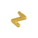 Colgante de Acero Inoxidable 304 Letra ´´Z´´ 22mm (Ø2mm)