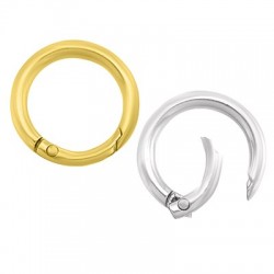 Zamak Lobster Clasp Round 27mm/4mm