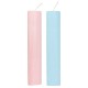 Candle Oval Aromatic Scratched 38x200mm/19mm