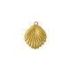 Stainless Steel 304 Charm Shell 18x19mm
