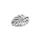Charm Feuille en Acier Inoxydable 304 19 x 21 mm