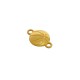 Conector de Zamak con Forma de Pelota de Baloncesto 14 mm