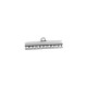 Terminal de Metal Zamak con Anillas 28x6mm