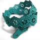 Bracelet Suede Flower 34cm