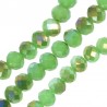 Opaque Green/Purple Half Plated
