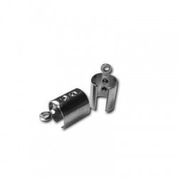 Embouts à serrer en Métal/Laiton 7mm