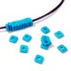 Rondelle Céramique Carrée 6x2.5mm (Ø 2.5mm)