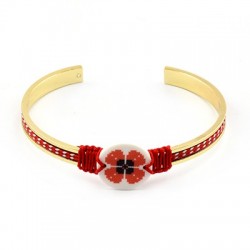 Base de Bracelet en Laiton pour Cordon de 3 mm 62 mm