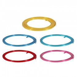 Aluminium Flexible Flattened Wire 3mm (~2mtrs)