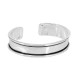 Brass Bracelet Base 14.5x66mm for 10mm cord