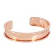 Brass Bracelet Base 14.5x66mm for 10mm cord