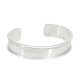 Brass Bracelet Base 14.5x66mm for 10mm cord