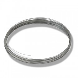 Collier Mémoire en Métal/Laiton  92mm/0.6mm (22meters/50gr.)