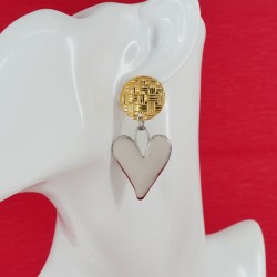 Boucle D'Oreille Ronde en Acier Inoxydable 304 avec Boucle 20 mm