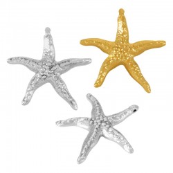 Zamak Pendant Seastar 35mm