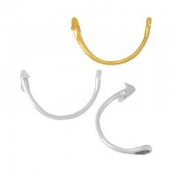 Zamak Half Bracelet Anchor 54x4mm (Ø4.8x8mm)