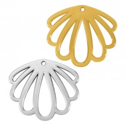 Zamak Pendant Clam 39x34mm