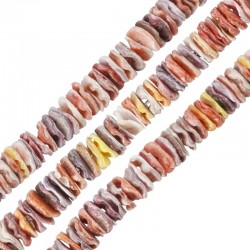 Shell Bead Washer Disk Irregular 6mm (Ø~0.4mm) (~450pcs)