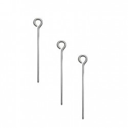 Clous en laiton - tête ronde 25/0.7mm