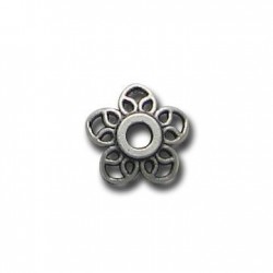 Coupelle Filigrane en Métal/Zamac, 11mm
