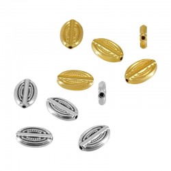 Zamak Slider Oval 10x15mm (Ø1.5mm)