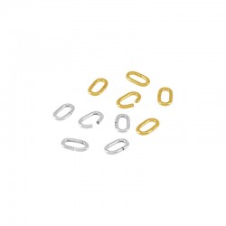 Brass Jump Ring 11.0-6.6mm/1.5mm