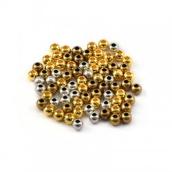 Brass Bead 4mm (Ø1.5mm)