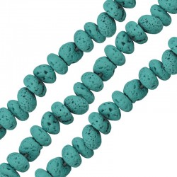 Lava Bead Washer Veraman 4x6mm (Ø~0.9mm) (~84pcs)