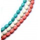 Howlite Bead Oval 13x18mm (~22-24pcs/string)