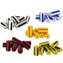 Glass Bead Tube 4x12mm (Ø1.6mm) (~425pcs)