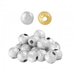 Perle Ronde en Laiton 4 mm Ø1,2 mm