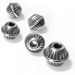 Zamak Bead Conic 6.9x5.6mm (Ø 1.5mm)