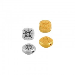 Zamak Slider Square w/ Boat Helm 9mm (Ø1.2mm)
