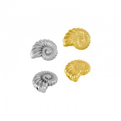 Passante in Zama Conchiglia ~18x14mm (Ø1.8mm)