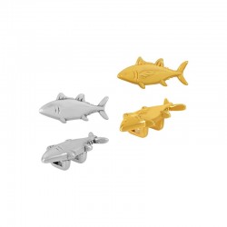 Zamak Slider Tuna Fish 20x9mm (Ø 3.2x2.2mm)