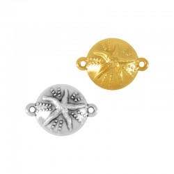Zamak Connector Sear Urchin w/ Starfish 18mm
