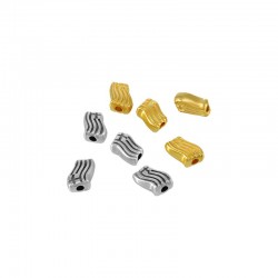 Zamak Slider Greek Flag 11x8mm (Ø2.2mm)