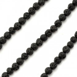 Lava Ball 4mm(40cm length-approx.95pcs/str)