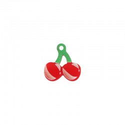 Plexi Acrylic Charm Cherry 17mm
