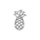 Zamak Pendant Pineapple 27x40mm