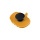 Ciondolo per Scarpe e Borse a Forma di Zucca 29X24 mm