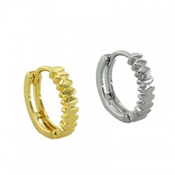 Orecchino in Metallo Ottone a Cerchio 16mm