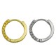 Brass Earring Hoop 16mm