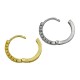 Boucle d'oreilles en Métal/Laiton 16mm
