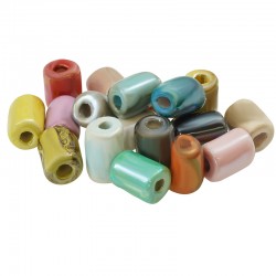 Ceramic Tube w/ Enamel 5x7mm (Ø1.8mm)